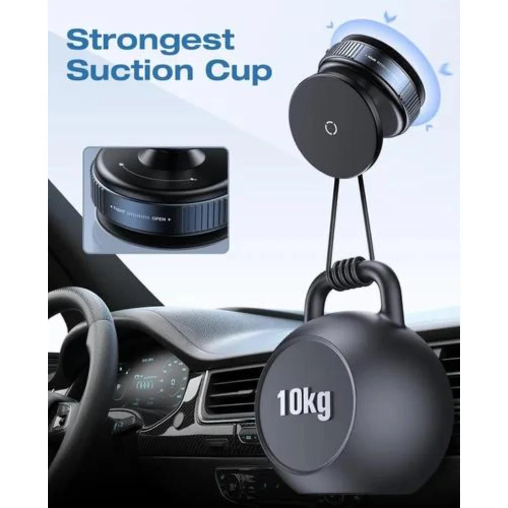 Vacuum Suction Magnetic Phone Holder